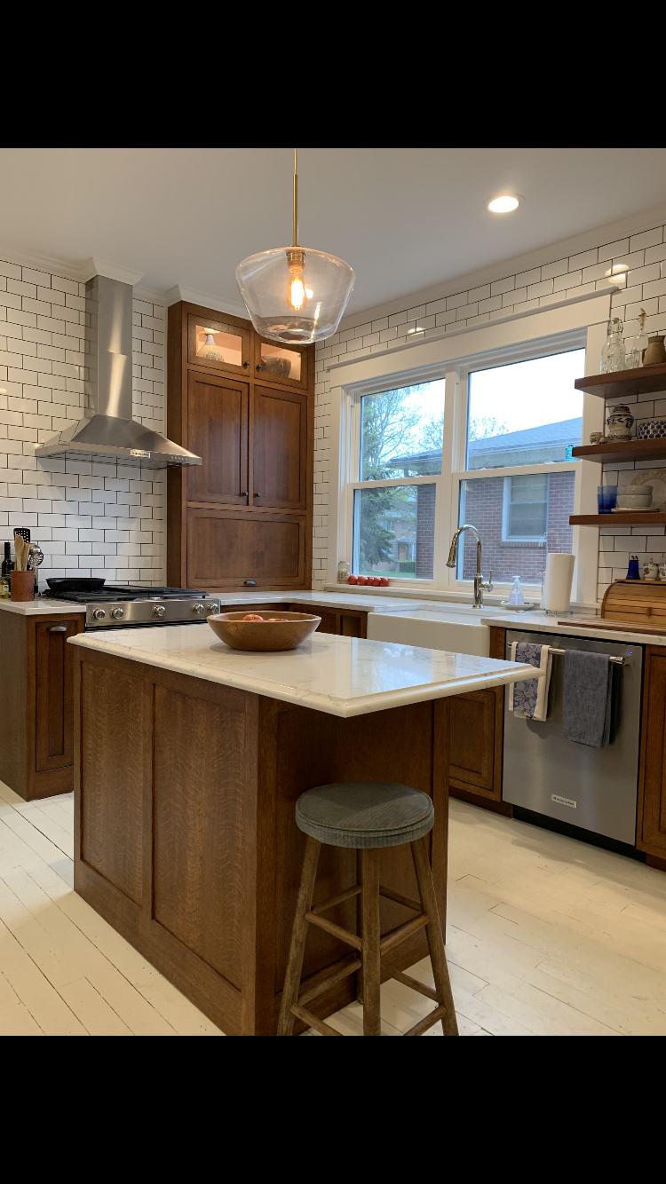 Kitchen remodeling project